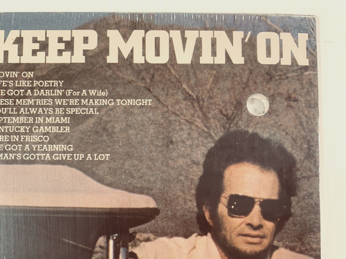 MERLE HAGGARD & The STRANGERS Keep Movin' On (1975) LP *STILL SEALED* ML 765 - Picture 2 of 4