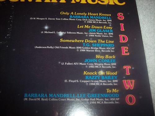 LP-- NOW THAT'S COUNTRY--MUSIC VARIOUS ARTISTS **FACTORY SEALED** #185 - Picture 4 of 4