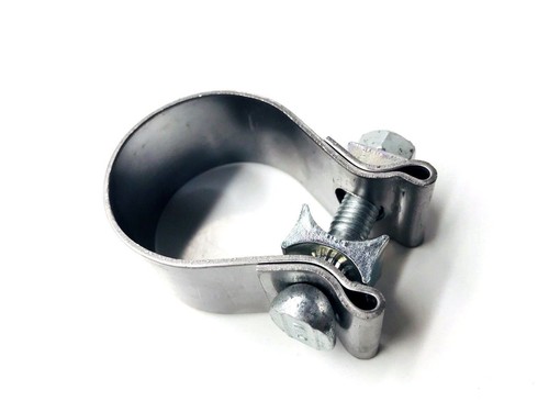 (2 Pack) AccuSeal S10.9 1-3/4" SAE 44.5MM 1 1/4" WIDE S.S. Exhaust Clamps - Picture 5 of 11