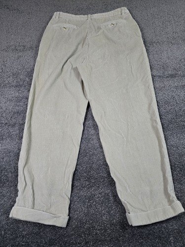Vintage Club Room Corduroy Pants Mens Tag 34x30 Baggy Skater Grunge Actual 31x28 - Picture 8 of 9