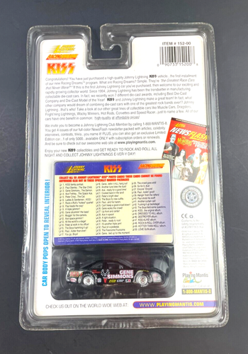 Johnny Lightning, Stock Car, 1:64 diecast, K-B Toys, Card #04 Gene Simmons jv - Picture 3 of 3