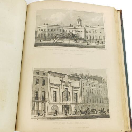 Antique 1831 London In The 19th Century 160+ Engravings by Thomas H Shepherd Etc - Foto 5 di 12