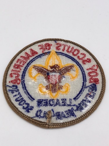 Vintage BSA Boy Scout of America ELEVEN 11 YEAR OLD SCOUT LEADER PATCH - Imagen 3 de 3