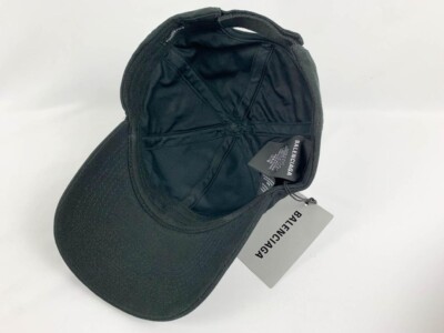 Balenciaga Mens Baseball Cap Black- 24/7 News -Size L - 59 Balenciaga Mens Baseball Cap Black- 24/7 News -Size L - 59