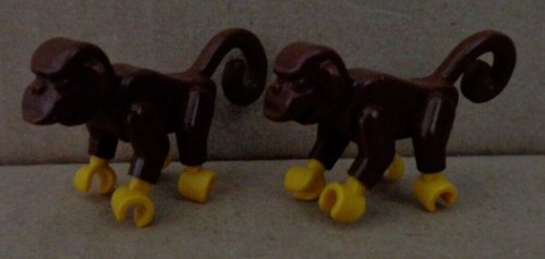 2x Lego Vintage Piraten Affen 2550c01
