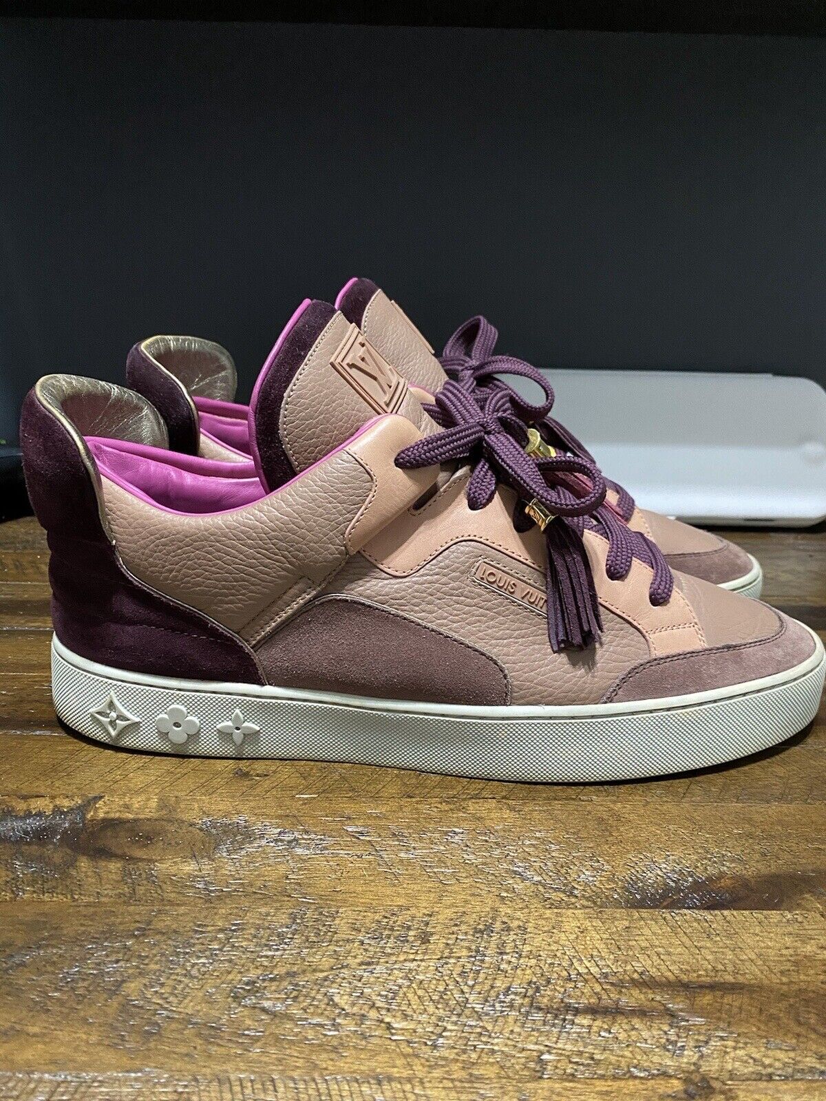 Louis Vuitton Jaspers Kanye Patchwork Zen Grey Pink