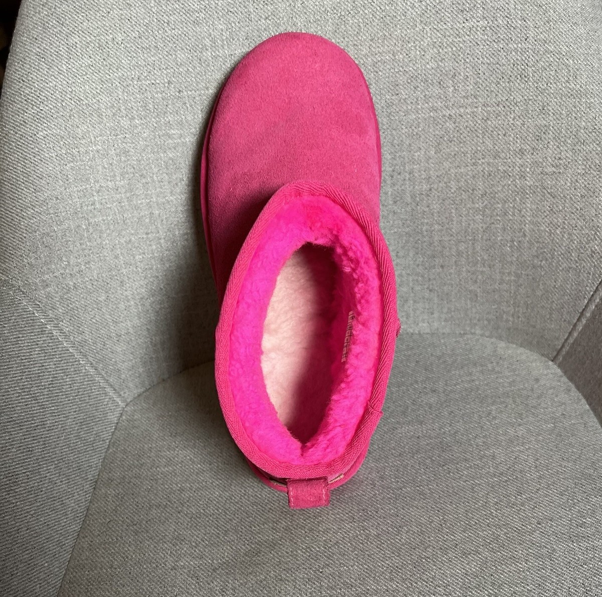 Ugg Classic Ultra Mini Womens 8 Taffy Pink Boot 1129311 | eBay