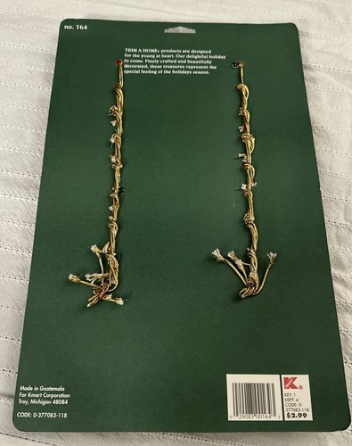 Trim A Home Weihnachtsbaum Pappaufsteller rote Samtschleifen 54 insgesamt Kmart Neu aus altem Lagerbestand - Bild 7 von 10