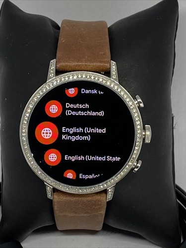 Fossil Gen 4 Authentic Genuine Digital Dial Smart Wrist Watch FTW6015 NP106 - Picture 3 of 12