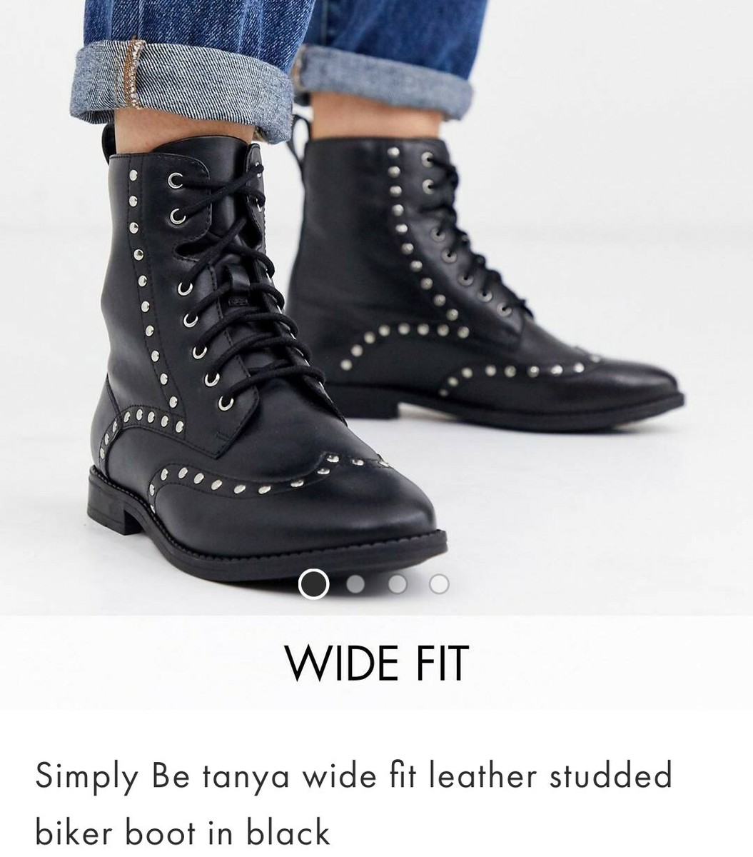 Simply be wide fit ankle clearance boots