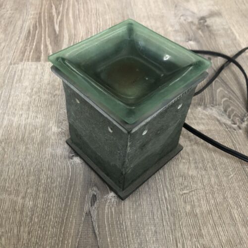 Scentsy Mineral Rock Collection Flint Full Size Wax Warmer Discontinued Retired - Picture 1 of 6