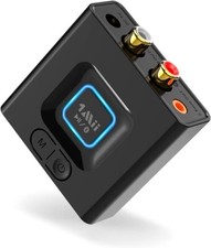 1Mii ML201 Adapter Für Stereoanlage, Bluetooth 5.0 Empfänger Mit 3.5Mm AUX Cinch