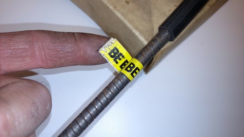 RARE VINTAGE 1979-1980 CADILLAC DEVILLE NOS PARKING BRAKE CABLE LH #25502687 GM - Picture 3 of 6