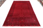 7 x 10 ft Oriental bokhara Area Rug Afghan Hand Knotted Wool Living Room Rug