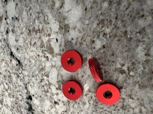 M5 Aluminum Knurled Thumb Nut Hand Thread Nuts metric (Pack of 4) M5x0.8 - Picture 18 of 38