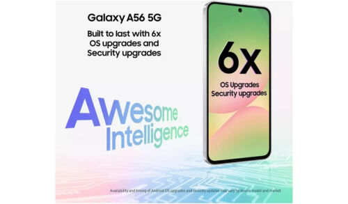 SIM Free Samsung Galaxy A56 5G Storage 128GB RAM 8GB Unlocked Smartphone - Picture 2 of 5