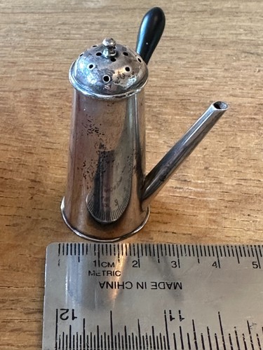 Sterling Silver Chester Miniature Coffee Pot Pepper 1899 Saunders & Shepherd - Picture 13 of 16