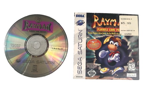Sega Saturn PAL Rayman セガサターン RAYMAN Sega Saturn boxed | eBay