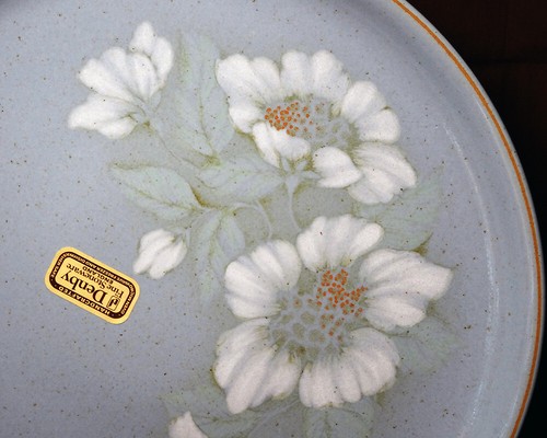 DENBY BLUE DAWN 5 Piece Place Setting with Soup NEW NEVER USED made in England - Picture 7 of 12