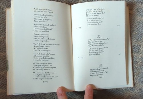 FINAL HARVEST EMILY DICKINSON'S POEMS Thomas H. Johnson HC DJ 1961 First Edition - Picture 8 of 10
