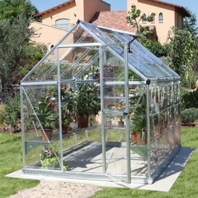 Palram Harmony 6 X 8 Greenhouse W Starter Kit Auto Vent Opener - Palram Harmony Greenhouse 8×10 Palram Harmony 6 X 8 Greenhouse W Starter Kit Auto Vent Opener - Palram Harmony Greenhouse 8×10