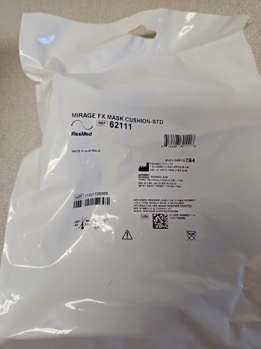 ResMed Mirage FX 62111 Nasal Cushion Replacement - NEW, Factory Sealed - Picture 1 of 2