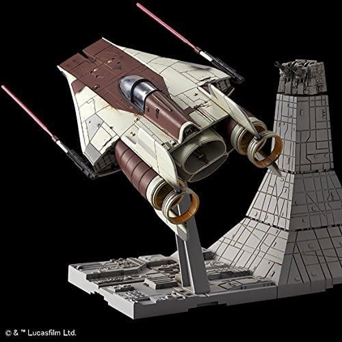 BANDAI SPIRITS Star Wars 1/72 A-wing starfighter color-coded plastic model (new - Picture 4 of 6