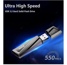 SSK 2TB USB C Drive Fast USB Stick Dual Solid Up to 1000 MB/s Type-c +USB A 3.2