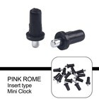 30pcs Cabinet Door Shutter Repair Spring Loaded Pins Damper Furniture Connector