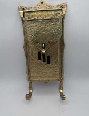 VTG Arts & Crafts Standard Bronze Co 1180 Bayonne NJ Bronze Wall Mount Mailbox