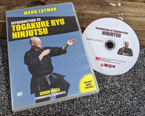 Introduction To Togakure Ryu Ninjutsu (DVD) Mark Lutman Kihon Waza Martial Arts - Picture 2 of 2