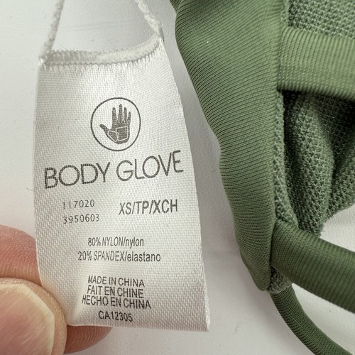Body Glove Smoothies Alani Solid Strappy Back Halter Bikini Top Swimsuit Sz XS - Picture 6 of 7