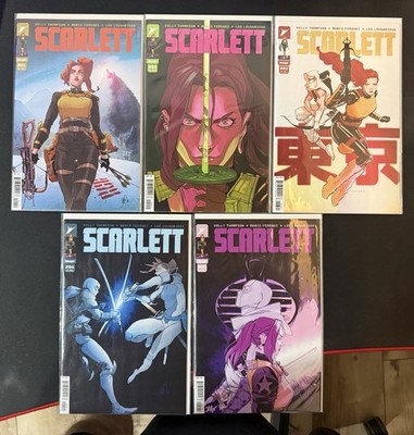 Scarlett 1 2 3 4 5 Comic Run Lot Complete Set 1st Print 2024 Image