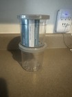 Ninja Creami Pint Container 2-Pack Official Brand Gray Lids New