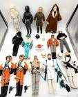 Lot Of 13 Star Wars 12" Inch Dolls Kenner 90's Figures Biggs Cantina Tarkin Tie