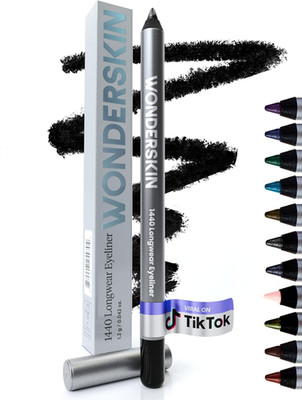 1440 Matita Eyeliner Nera Waterproof a Lunga Tenuta - Matita Eyeliner Nera (Liqu