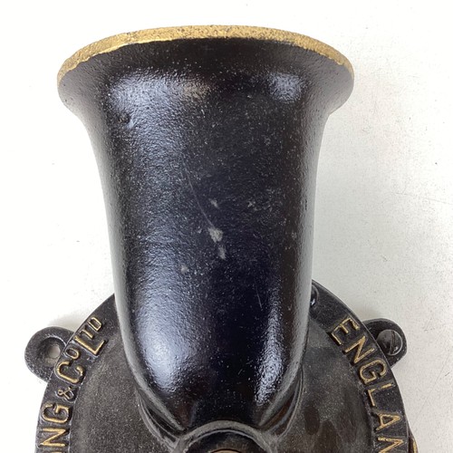 Antique Spong & Co. Black Cast Iron No. 3 Coffee Grinder 1900’s (H4) S#568 - Picture 3 of 17
