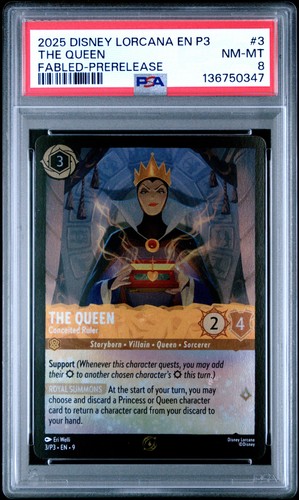 The Queen - Conceited Ruler graded PSA 8 for sale on eBay