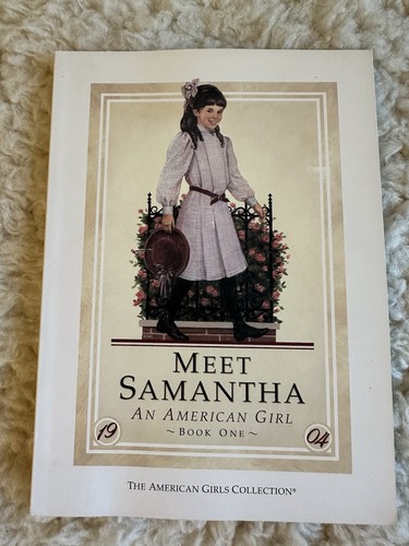 Vtg American Girl Book - Meet Samantha Book - Imagen 3 de 3