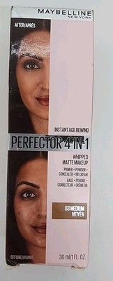 Maybelline Perfector 4-In-1 Whipped Matte Makeup Instant Age Rewind New (30ml)  