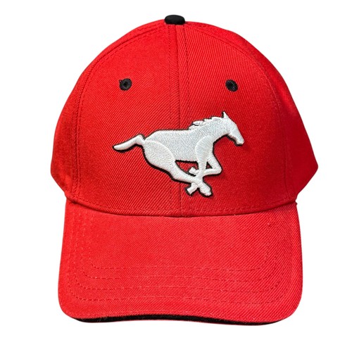 Calgary Stampeders Hat Cap Strap Back One Size Red CFL Football American Needle