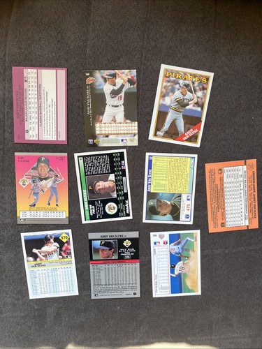 Andy Van Slyke 10 Card Lot - Picture 2 of 3