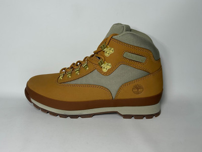 [TARIFF-FREE] Timberland Euro Hiker Mid Boot Wheat Men's Multiple Sizes Suede