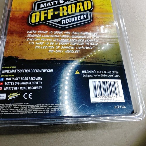 Johnny Lightning Matt’s Recovery Jeep Cherokee XJ The Banana 1:64 firmado (LEER) - Imagen 20 de 24