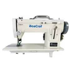 9'' Electric Sewing Machine Portable Walking Foot Zigzag Stitch Arm Leather