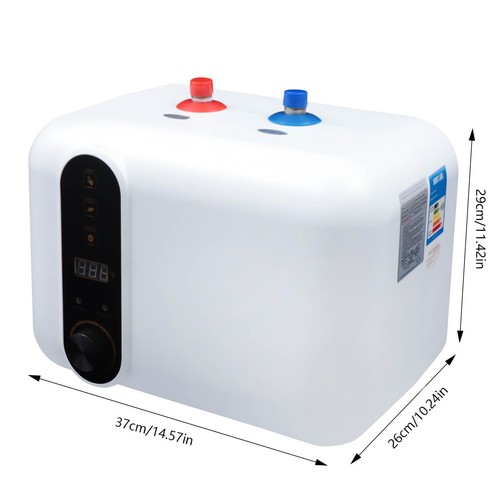 RV 10L 110V Instant Electric Hot Water Heater Shower Compact Mini-Tank Storage - Picture 4 of 15
