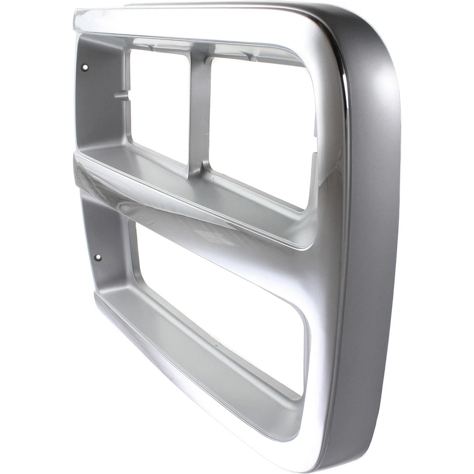 Puerta Faro Para Chevy G20 G10 1992-1995 Lado Del Conductor Doble Tipo Cromo y Gris Foto 3 de 4