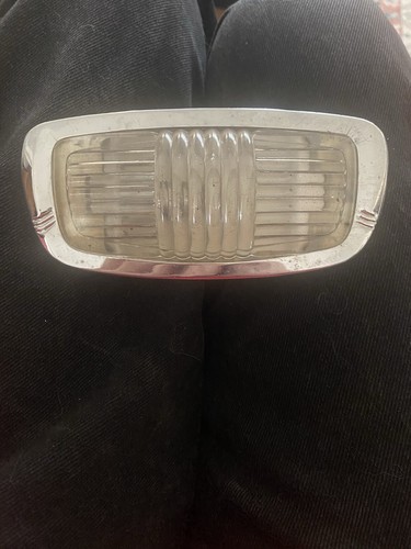 PLYMOUTH 1942 - 1952 LUZ DOMO COMPLETA, BASE, BISEL, LENTE LISTA PARA INSTALAR - Imagen 15 de 16