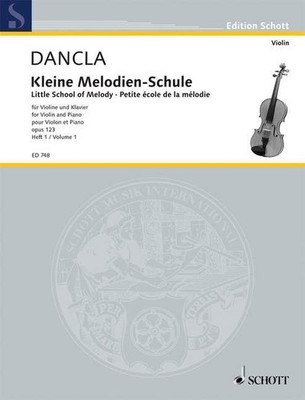 Little School of Melody op. 123 violin and piano (easy) Dancla 20 small pieces S