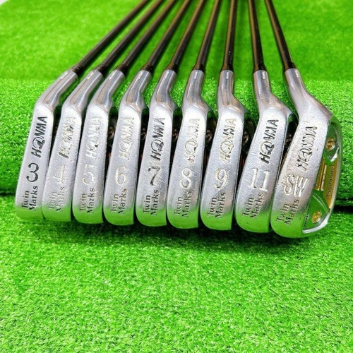 Honma Twin Marks PROTUNE-N Iron Set 8pcs 3-9, 11, SW Doric Titanium Shaft Flex S - Picture 6 of 10